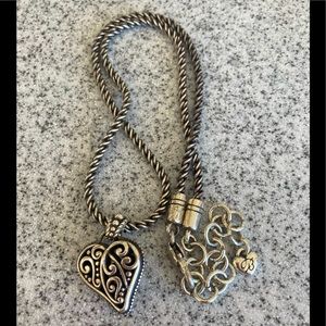 Brighton Crystal Heart Necklace